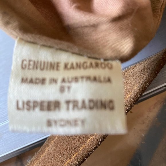 LISPEER TRADING  KANGAROO  LEATHER BAG /PURSE - Picture 2 of 4